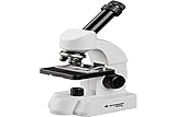 Bresser Junior Mikroskop mit 40x-640 facher Vergrößerung, Zoom-Okular und umfangreichem Starterpaket für den perfekten Einstieg in die Mikroskopie