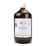 Sala Orangenöl Brasilien ätherisches Öl süß kaltgepresst naturrein 1000 ml (1 L Glasflasche)