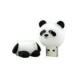 LjzlSxMF Panda USB Stick 8GB beweglichen Karikatur-Daten-Speicher-Scheibe für Studium und Office Tool Dekoration