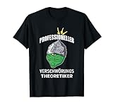 Aluhut Verschwörungstheoretiker Alien Humor Lustig T-Shirt
