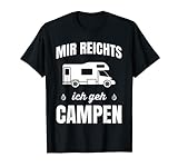 Camping Wohnmobil Van Vintage im Wohnwagen Caravan T-Shirt