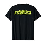 Kinder Feuerwehr T-Shirt Junge Uniform Kostü