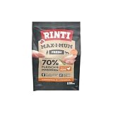 Rinti - Max-i-Mum | Trockenfutter für ausgewachsene Hunde mit 70% Fleisch & Innereien. Getreidefreies Alleinfutter im Beutel mit ausgewogenem Protein-/Fett-Verhältnis | 7x1kg H