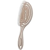 Bio-Haarbürste,Haarbürste ohne zu ziehen,Anti-Pull-Haarbruch-Knoten-Splissbürste,Kopfmassage-Haarbürste,einzigartige Entwirrungsbürste mit Spiralfeder,Geeignet für Erwachsene und Kinder