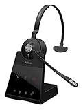Jabra Engage 65 SE Headset, Basis, Netzteil, 1,5 m USB-C-auf-USB-A-Kabel, Tischtelefonkabel, Kurzanleitung, Garantie und Warnung (Sicherheitshinweise)