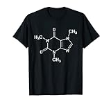Koffein Chemie Strukturformel - Kaffee Kaffeetrinker Barista T-Shirt