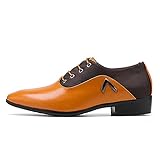 Herren Anzug Schuhe Geschäft Oxford-schuhe Brogues Derbys Lackleder Formale Büro Arbeitsschuhe Zum Schnüren Für Herren