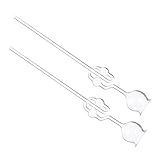 HOMOCONO 2er Set Sicherheitstrichter Langer Trichter Für Chemische Experimente Transparenter Experiment Trichter Für Schule Und Lab