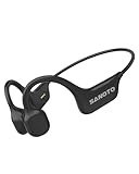 SANOTO Knochenschall Kopfhörer | Open Ear Bluetooth 5.3 Kopfhörer Sport Bone Conduction Kabellos IPX7 wasserdichte Schweißfeste Sportkopfhörer Fahrrad R