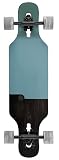 RAM Longboard Komplettboard Holzboard Kinder Erwachsene Deck ABEC-9 Ahorn 34' Blau Petrol Vexo T