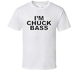 ASDFGB I'm Chuck Bass Gossip Girl T-Shirt, Weiß Gr. XXL, beige
