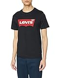 Levi's Herren Graphic Set-in Neck T-Shirt , Graphic H215-Hm Black, L