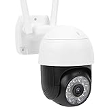 01 02 015 Netzwerk-Dome-Kamera, Bewegungserkennungs-Dome-Kamera 1080P 2-Wege-Aufzeichnungsüberwachung für Home-Business-Babyphone für die Sicherheit zu Hause(#1)