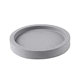 Runde Silikon Betonplatte Form handgefertigte Zement Kreis Tray Mold