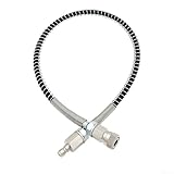 50,8 cm PCP-Schlauch, für HPA-Luftfüllstation, Ladeadapter, 4500 psi, mit Edelstahl-Schnellverbindungs-Stecker und Kupfer-B