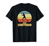 Squash Old Schmetterhand Sport Lustiger Spruch T-Shirt
