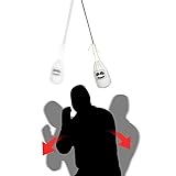 THREGGROW Boxing Dodge Hide Slip Bag Canvas MMA Pendel Training (ohne Füllstoff)