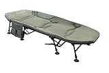 MK-Angelsport Platinum Karpfenliege Angelliege Bed Chair 8-Bein Liege mit Matratze (204 x 93 x 40 cm) Campingliege Gästebett