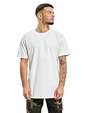 Urban Classics Herren Basic Tee T-Shirt, Weiß (White 00220), Large (Herstellergröße: L)