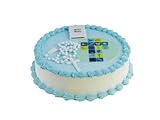 Cake Company Tortendeko Kommunion blau Junge | Kuchen und Torten schnell und einfach dekoriert