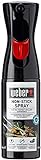 Weber 17685 Antihaft Spray , Grillrost-Pflege, Non-Stick Spray, 200 ml, Schwarz, 25.0 x 6.0 x 9.0 cm