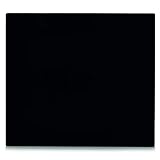 Zeller 26284 Herdblende-/Abdeckplatte, Glas, schwarz, ca. 56x50 cm