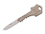 SOG Key Knife Taschenmesser aus Edelstahl in der Farbe Bronze - 10,20 cm