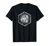 Elektriker Zunftzeichen - traditionelles Sechseck Wappen T-Shirt