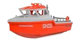 Amewi RC Rettungsboot brushless Jetantrieb 320mm RTR weiß/orange ferngesteuert Kind ab 8 J