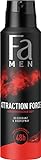 FA Men Deodorant & Bodyspray Attraction Force, 150ml