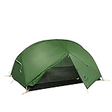 Naturehike Mongar Ultraleichte 2 Personen Zelt 210T Silikon Doppelten Camping Zelt (210T Waldgrün)