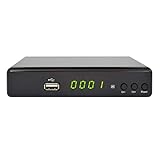 COMAG HD45 Digitaler HD Sat Receiver (Full HD, HDTV, DVB-S2, HDMI, SCART, USB 2.0) schwarz, ohne hdmi-Kabel