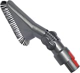 【Für Dyson Cordless V7 V8 V10 V11 V15】 Weicher Vakuum-Staubbürstenaufsatz mit verstellbarem Winkel – perfekt für die Reinigung von Lüftungsschlitzen, Deckenventilatoren, Möbeln, auf Kommoden,