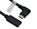 ROLINE Video-Verlängerungskabel (DP Alt Mode) USB Typ C-C, ST/BU, schwarz, 2 m