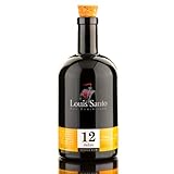 Louis Santo - Premium Single Rum 12 Jahre (40% Vol.) | Neue Abfüllung | Aus Zuckerrohrsaft | PX Sherry Cask Finish | Ohne künstl. Aromen & Zucker