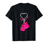 Niedliche Boxhandschuhe Herz Happy Valentine's Day Boxing Fight T-S