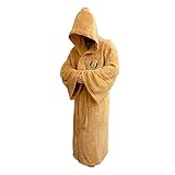 Unbekannt Herren Jedi-bathrobe Bademantel, Braun, Einheitsgröße Gro Gr en EU