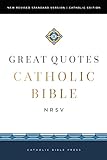 NRSVCE, Great Quotes Catholic Bible: Holy Bible (English Edition)