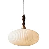 Machine Jahrgang M-INI Anhänger Beleuchtung mit Walnuss, Gewinde-Messing-Buchse Pendelleuchte, einstellbare Kabel Wohnzimmer Lampe Decken Anhänger Light Fixture for Kücheninsel Coffee Bar
