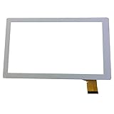 WANGYAN1886 Touchscreen Display Ersatz 10.1-Zoll-Touchscreen Fit für Denver Taq-10153 Tablet-PC-Panel-Glas-Digitizer-Sensor (nur Touchscreen) (Color : White)