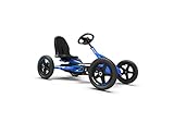 BERG Pedal-Gokart Buddy Blue | Kinderfahrzeug, Tretfahrzeug mit hohem Sicherheitstandard, Luftreifen und Freilauf, Kinderspielzeug geeignet für Kinder im Alter von 3-8 Jahren