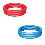 Bestway Planschbecken Rund Mehrfarbig Classic Ø 102 x 25 cm,