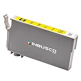 Drucker Patronen INBUSCO® kompatibel mit Epson 408 XL YE (Gelb) Druckerpatrone mit hoher Reichweite für Workforce Pro WF-C4810 DTWF