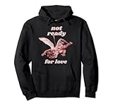 Anti Valentinstag Engel Cupid Not Ready for Love Pullover Hoodie
