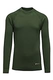 Thermowave 3-in-1 Merino Wool Base Layer Herren Rundhals – Thermo-Shirts - - XXX-Large