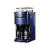 BKWJ Super-automatische Espressomaschinen, Kaffeemaschine Home Automatische Tropfen-Espresso-Mühle, Kaffeemaschine Combos, 1.5l