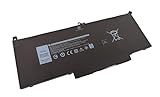 7.6V 60Wh, F3YGT Laptop Battery for Dell Latitude 12 7000 7280 7290/13 7000 7380 7390/14 7000 7480 7490 P28S P28S01 P73G P73G000002 DM3W Series C DM6WC 2X39G KG7VF 451-BBYE 453 -BBCF