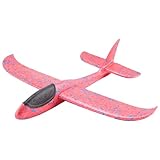Lmohuytf 1 Stueck EPP-Schaum-Handwurf-Flugzeug im Freien starten Segelflugzeug-Flugzeug-Kind-Geschenk-Spielzeug 34.5 * 32 * 7.8cm interessante Spielw
