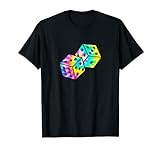 Tie-Dye-Würfel T-Shirt