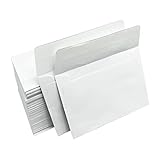 Sanfiyya Weiße Umschläge, Selbstumschlag A2 Weißer Umschlag Peel Leere Hochzeit einladen Umschlag für die Begrüßungskarte für Partyversorgung 11.2 * 14,7 cm